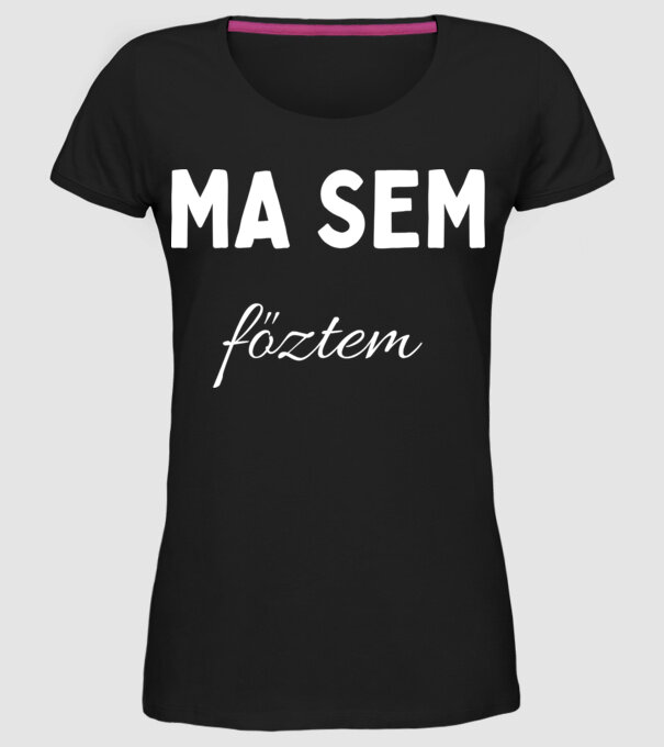  minta fekete pólón