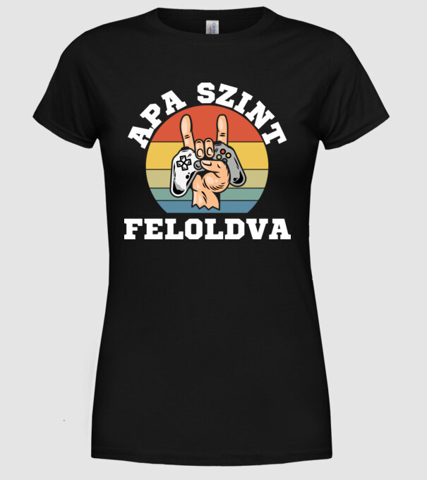  minta fekete pólón