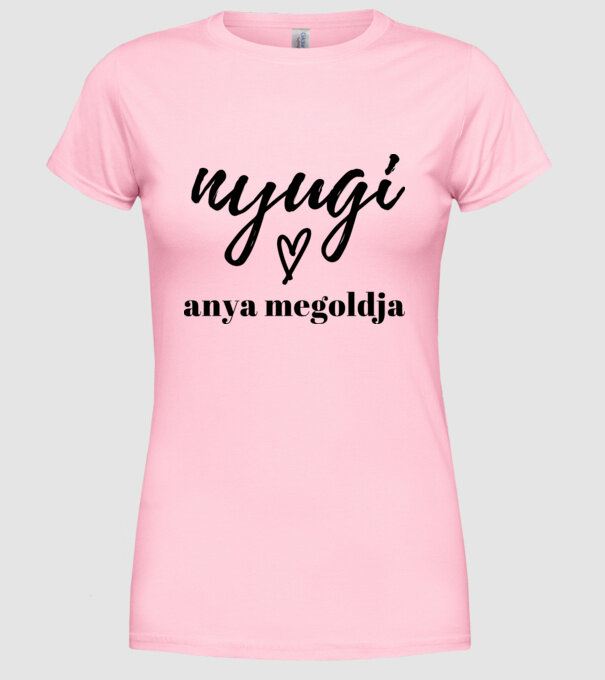  minta világos rózsaszín pólón