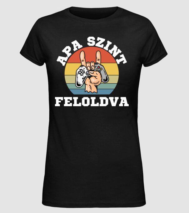 minta fekete pólón