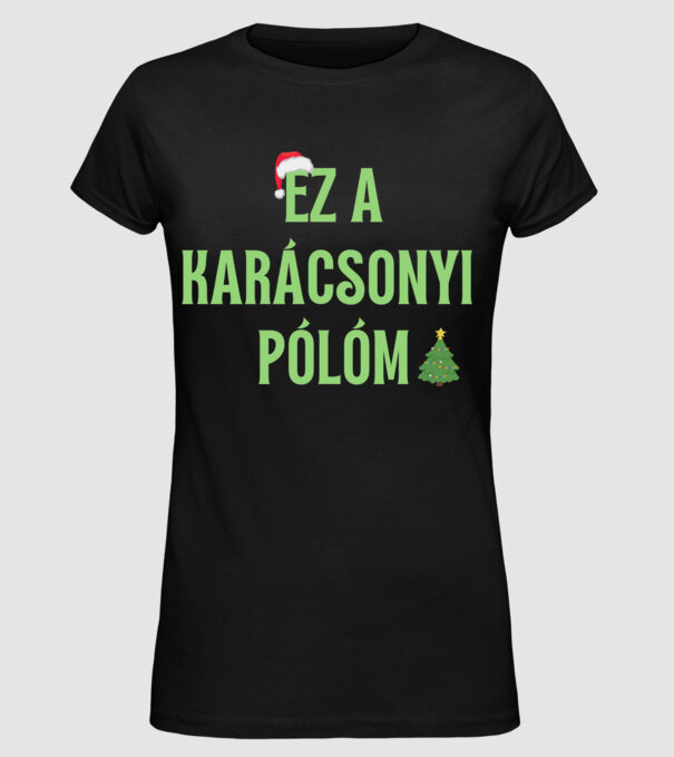 minta fekete pólón