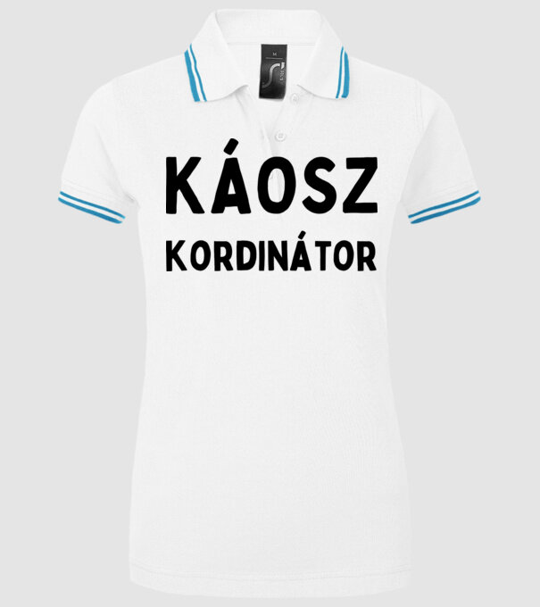  minta fehér pólón