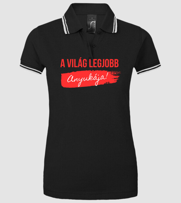  minta fekete pólón
