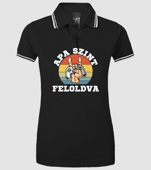  minta fekete pólón