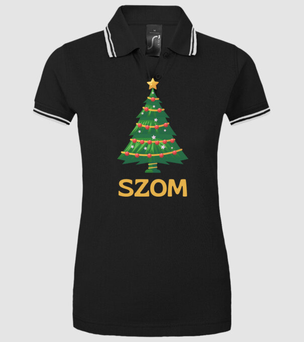  minta fekete pólón
