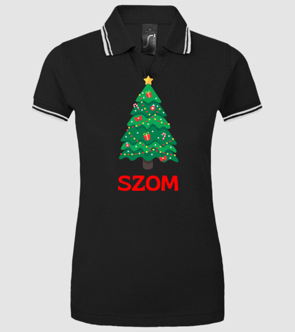  minta fekete pólón