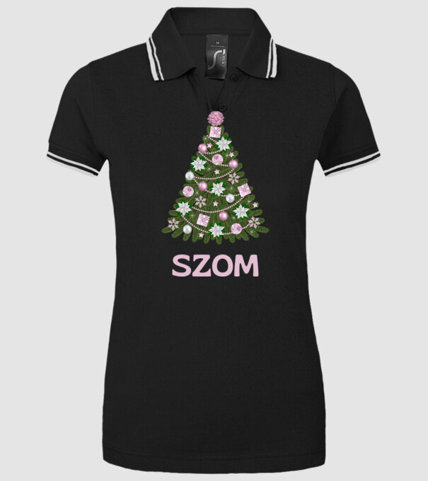  minta fekete pólón