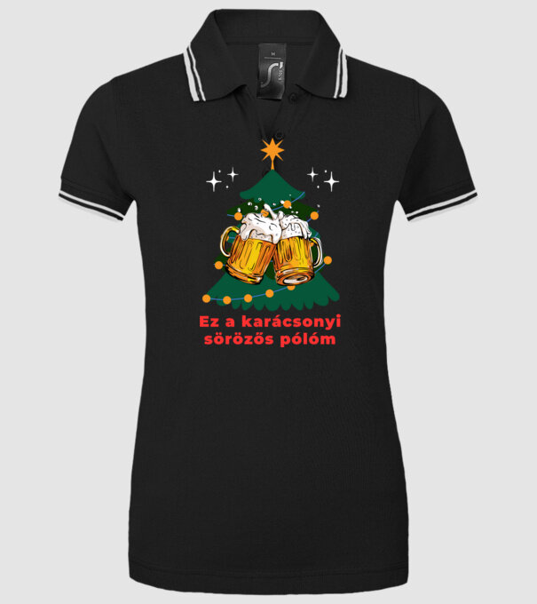  minta fekete pólón