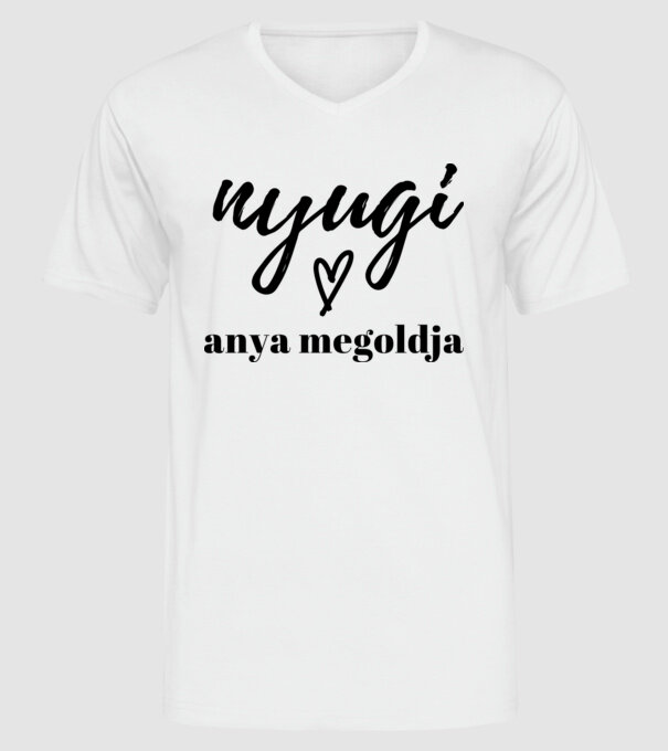  minta fehér pólón
