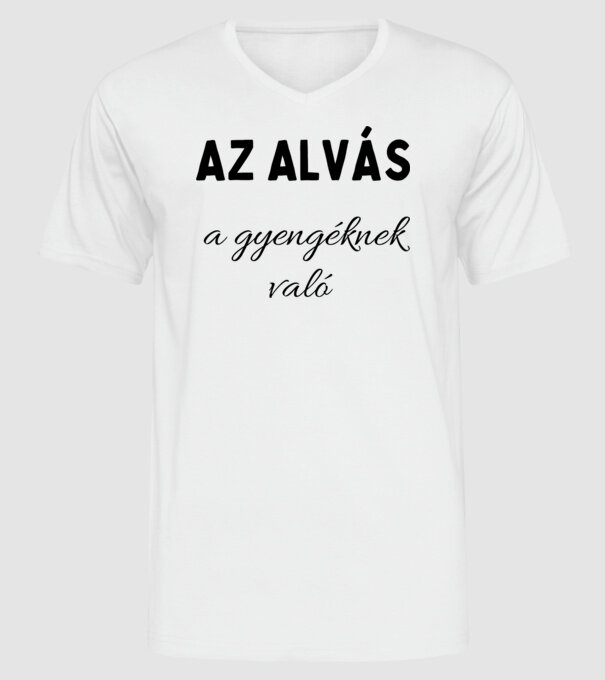  minta fehér pólón