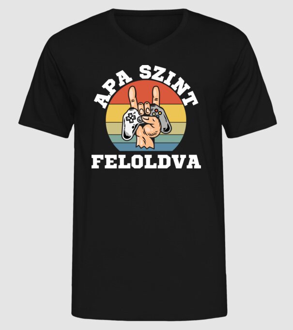  minta fekete pólón