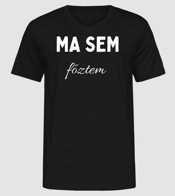  minta fekete pólón