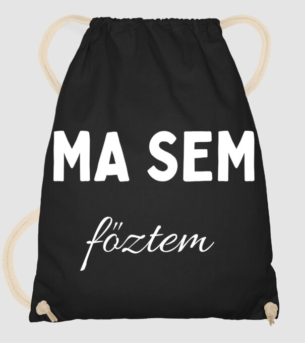  minta fekete pólón