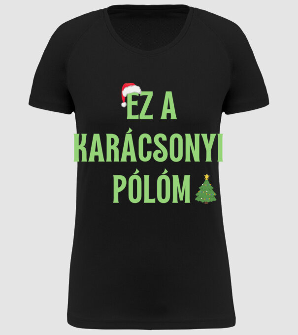  minta fekete pólón