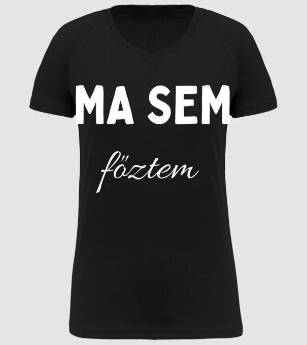  minta fekete pólón