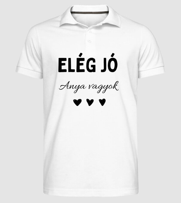  minta fehér pólón
