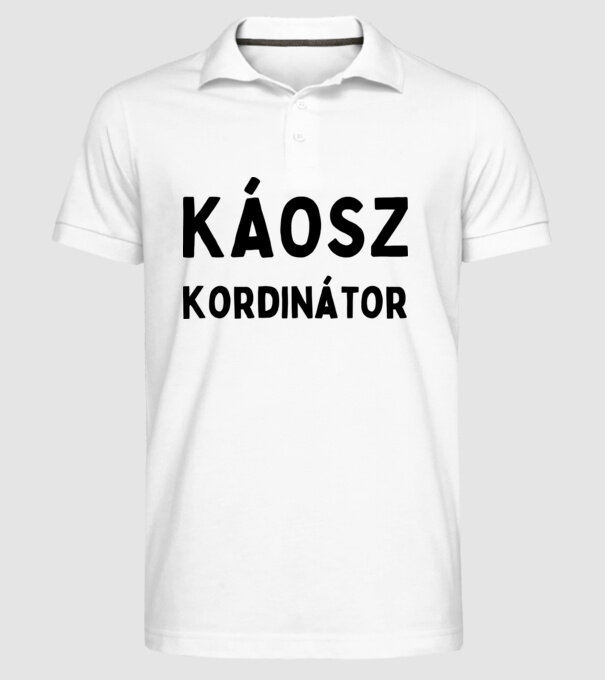  minta fehér pólón
