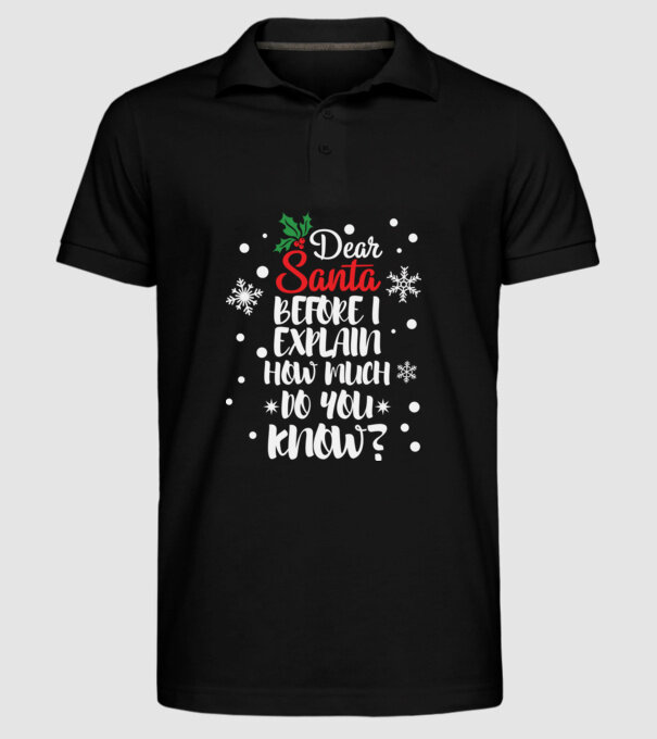  minta fekete pólón