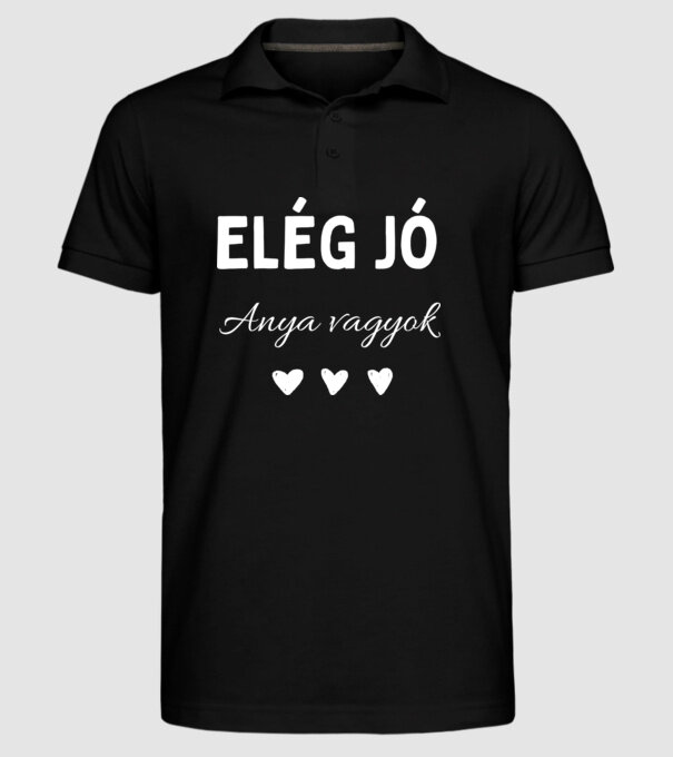  minta fekete pólón