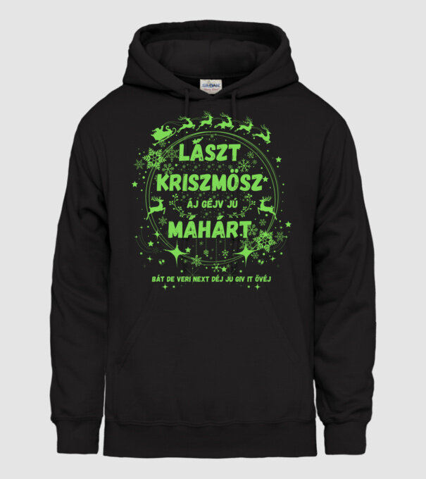  minta fekete pólón