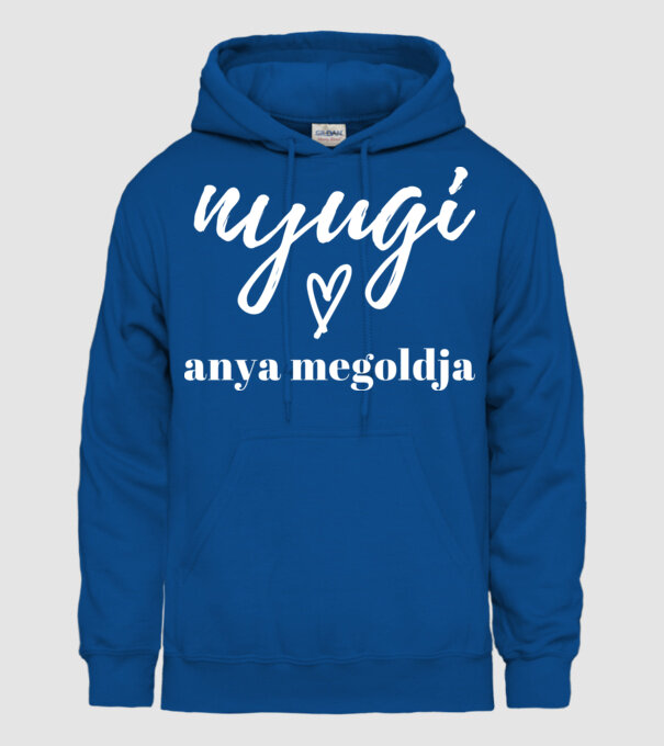  minta királykék pólón